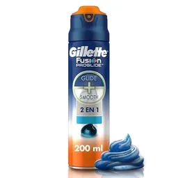 Gel de Barbear 2 em 1 Gillette Fusion Proglide Hidratante 200ml