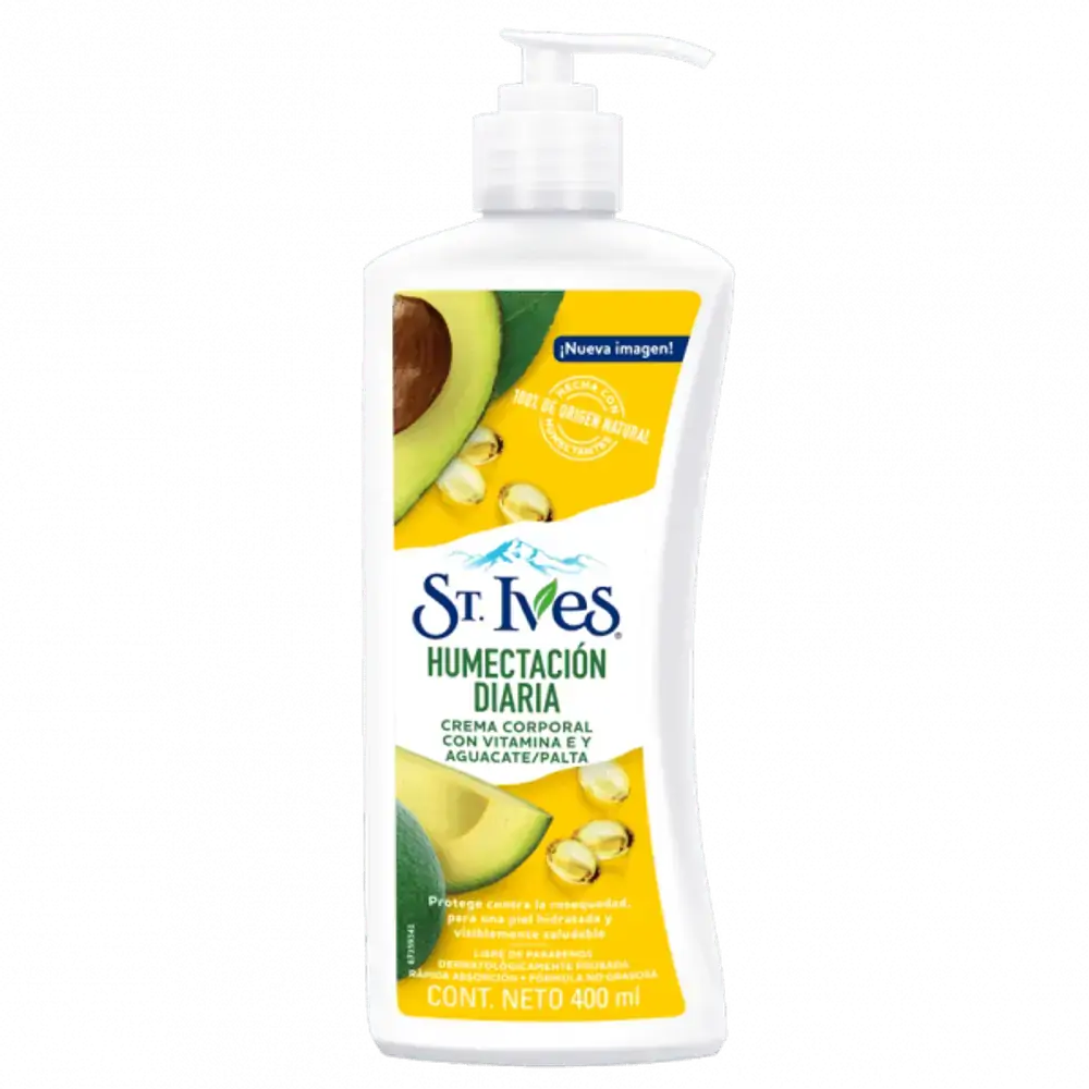 St. Ives Hidratante Abacate Com Vitamina Body Lotion - Creme Hidratante 400ml