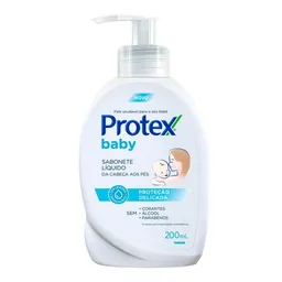 Sabonete Líquido Protex Baby Da Cabeça Aos Pés 200ml
