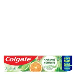 Pasta de Dente Colgate Natural Extracts Citrus e Eucalipto 140g