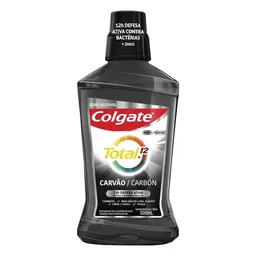 Enxaguante Bucal Carvão Zero Álcool Colgate Total 12 500ml