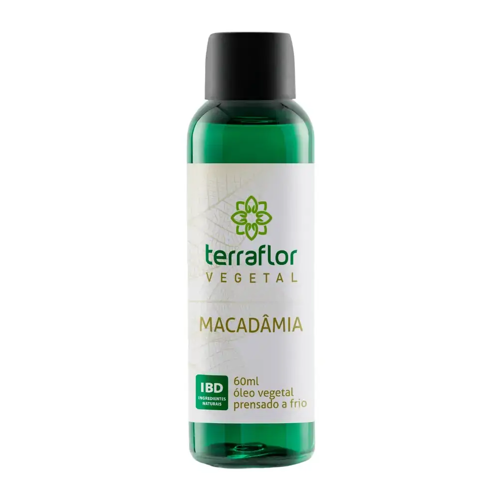 Óleo de Macadâmia Natural 60ml - Terra Flor