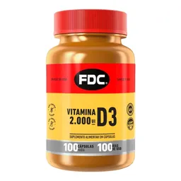 Vitamina D3 2000UI FDC Divina 100 Comprimidos