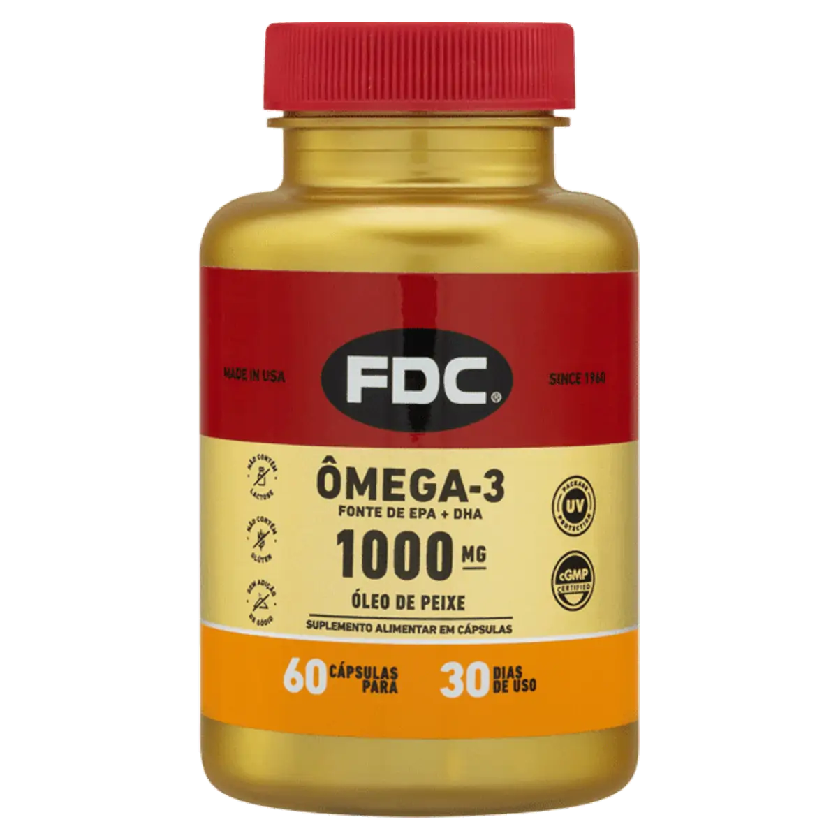Ômega 3 1000mg FDC 60 Cápsulas