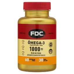 Ômega 3 1000mg FDC 60 Cápsulas