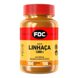 Óleo de Linhaça FDC 100 Cápsulas