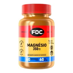 Magnésio 350mg FDC Vegano 60 Comprimidos