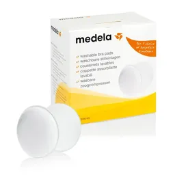 Protetores Absorventes de Seio Laváveis (4 uni) Medela
