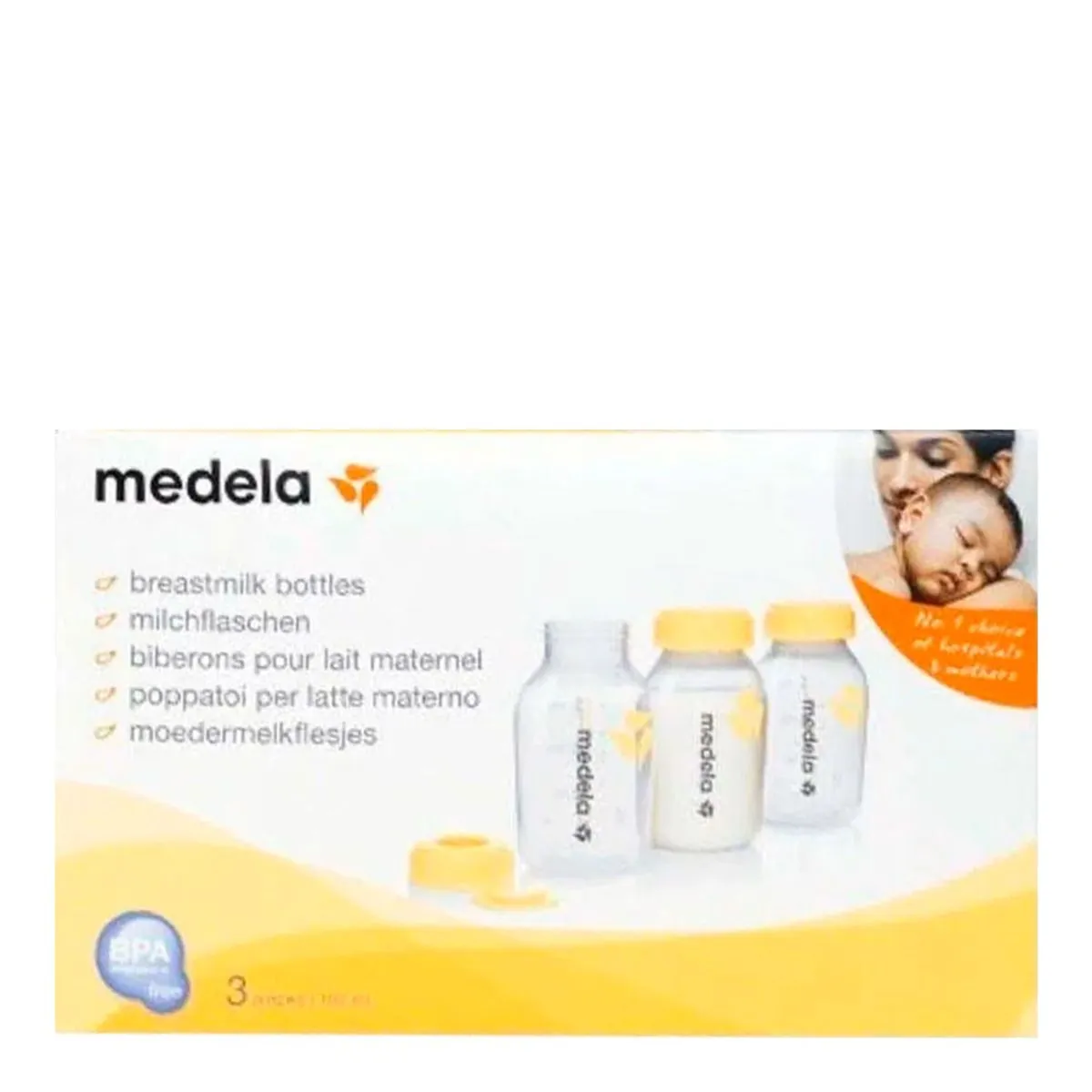Frascos para Coleta de Leite Medela 150ml 3 Unidades