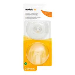 Protetor de Mamilo de Silicone Medela G 24mm 2 Unidades