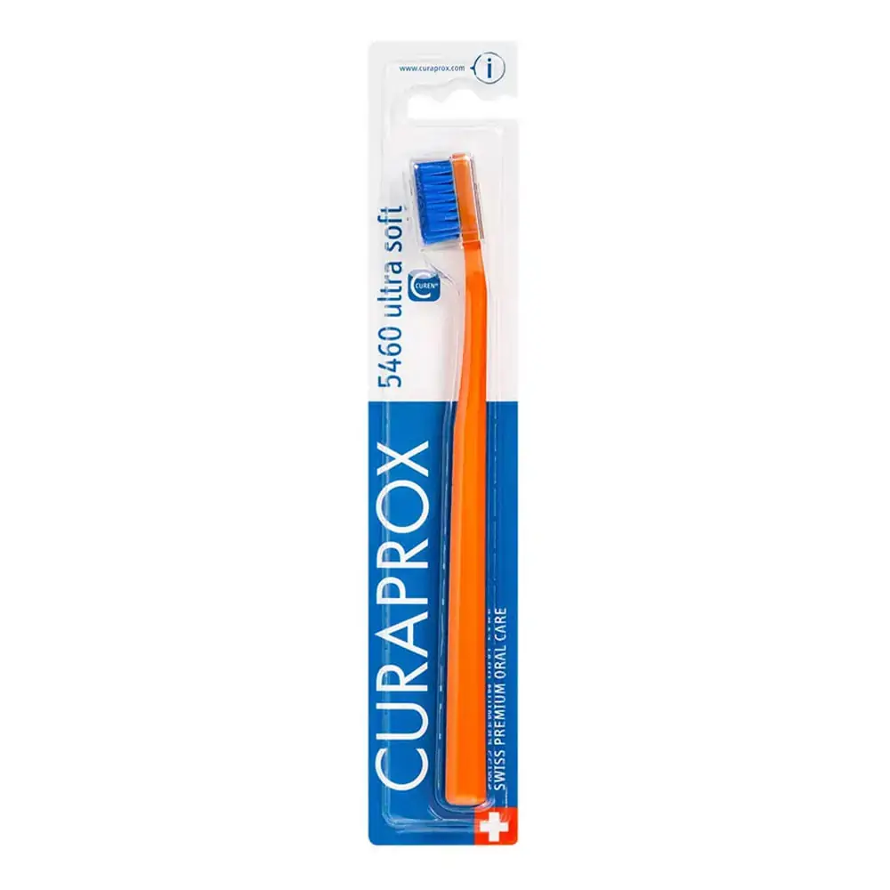 Escova Dental Curaprox 5460 Ultrasoft Larana e Azul 1 Unidade
