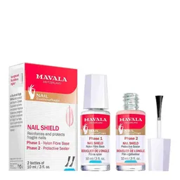 Fortalecedor de Unhas Malava Nail Shield em Duas Fases 10ml