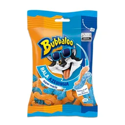 Bala Cítrica Bubbaloo Blueberry Rabinho De Gato 82,5g