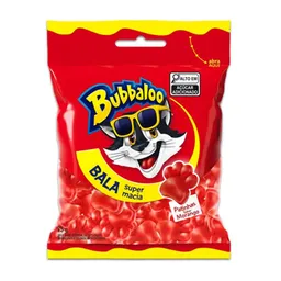 Bala Bubbaloo Patinhas Super Macia Morango 75g