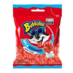 Bala Bubbaloo Morango Azedinha Patinhas 82,5g