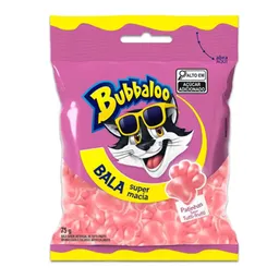 Bala Bubbaloo Patinhas Super macia Tutti Frutti 75g
