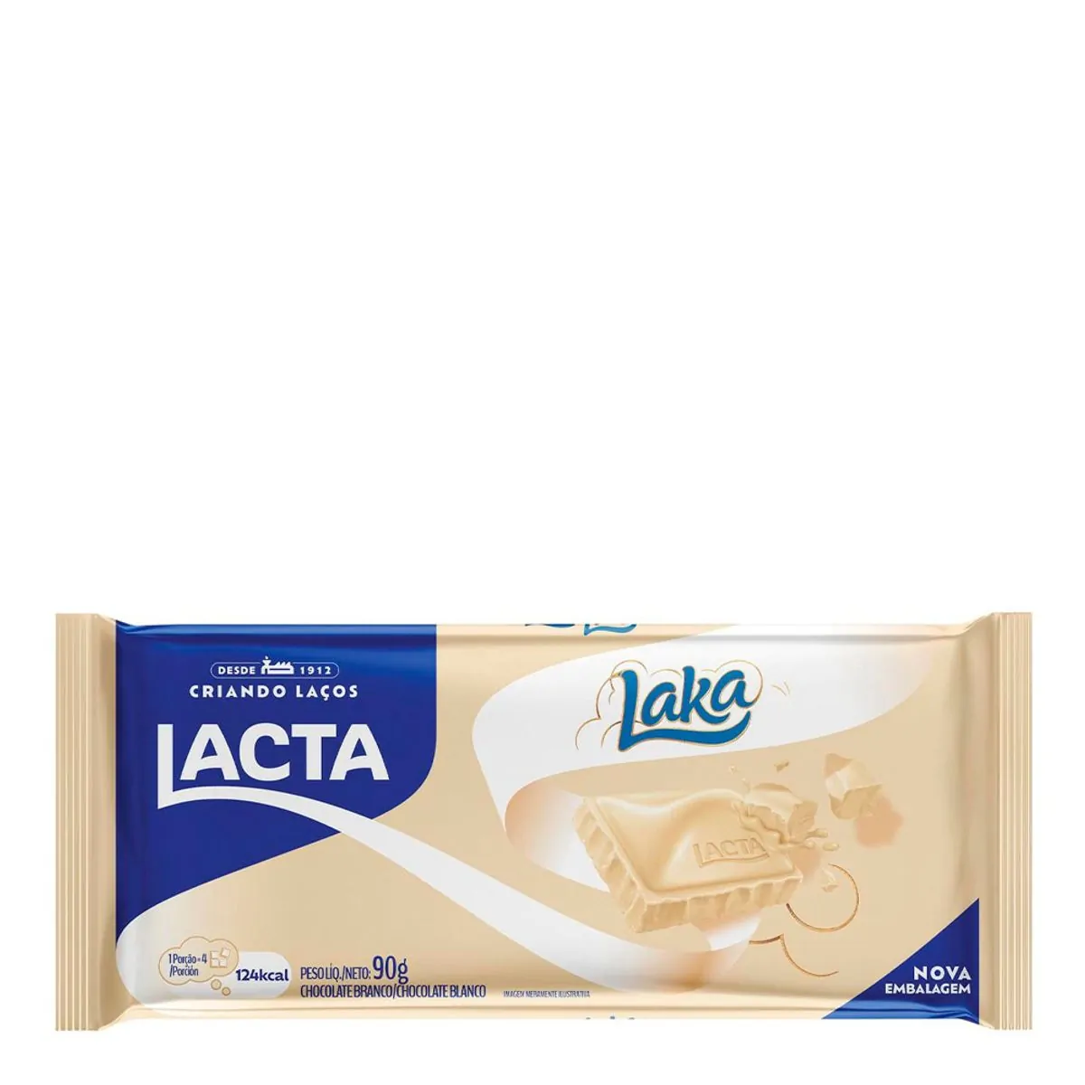 Chocolate Branco Laka 90g