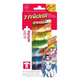 Pasta de Dente Infantil Edel & White Frutchtli Kids 7 Unidades de 50g