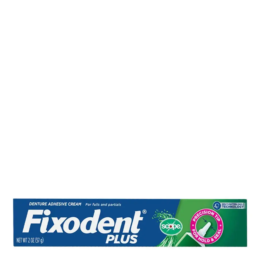 Creme Fixador De Dentadura Fixodent Plus Scope 57g