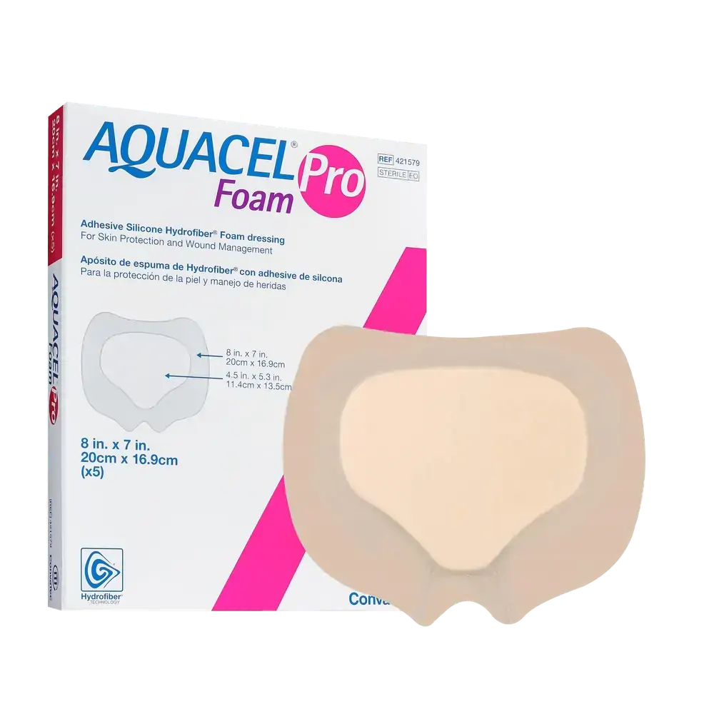 Curativo Aquacel Foam Pro Adesivo Sacral 20x16,9cm - ConvaTec - Unidade