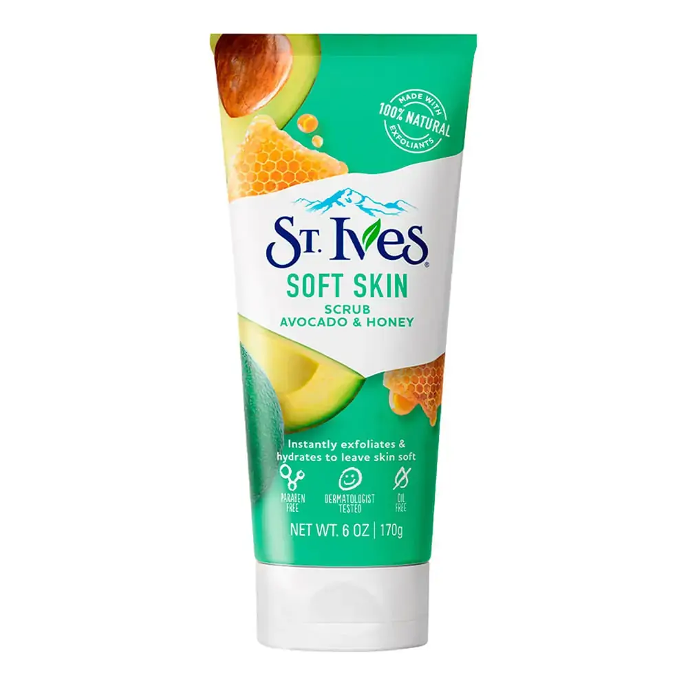 Esfoliante Facial St Ives Soft Skin Avocado and Honey 170ml