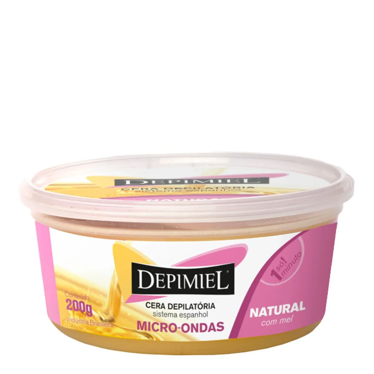 Cera Depolatória Natural Depimiel para MicroOndas 200g