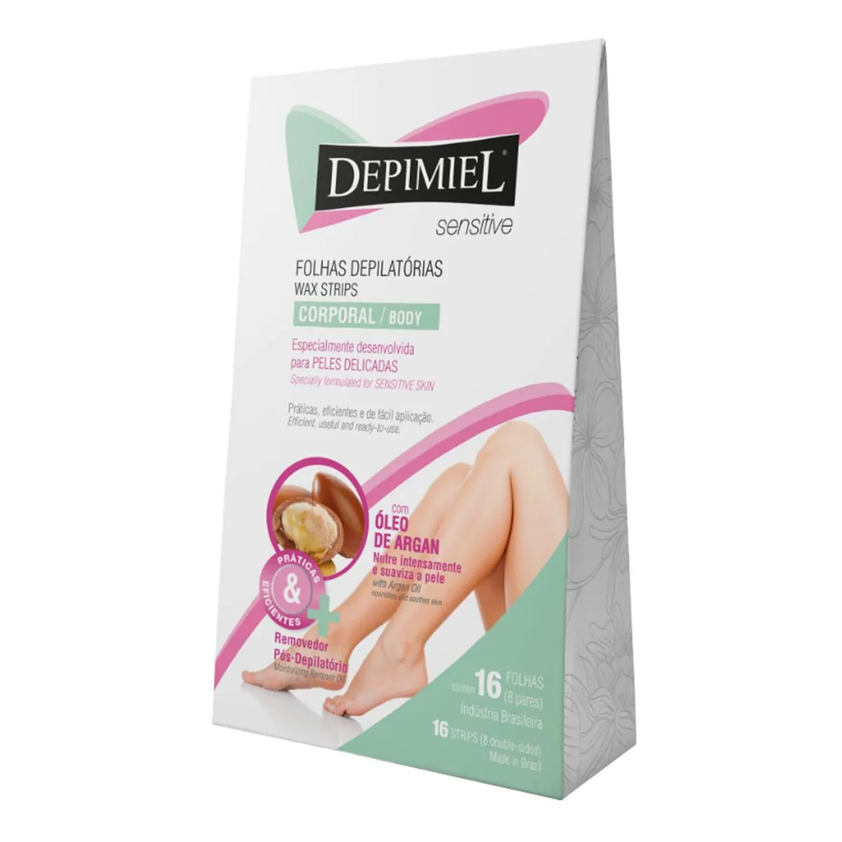 Folhas Depilatórias Depimiel Corporal 16 Unidades