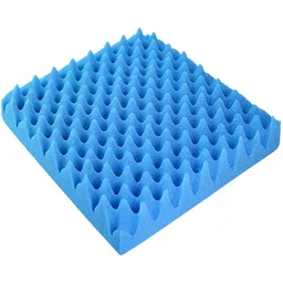 Almofada Caixa de Ovo Luckspuma - Quadrada Sem Orifício - 45x45x7cm