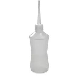 Almotolia Plástica Transparente com Bico Reto 120ml