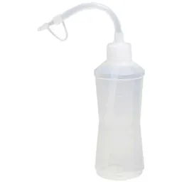 Almotolia Plástica - Transparente - Bico Curvo - 250 ml