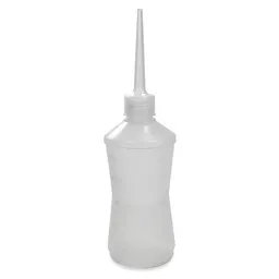 Almotolia Plástica Transparente com Bico Reto 250 ml