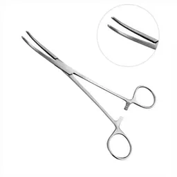 Pinça Crile Curva - 14Cm Abc