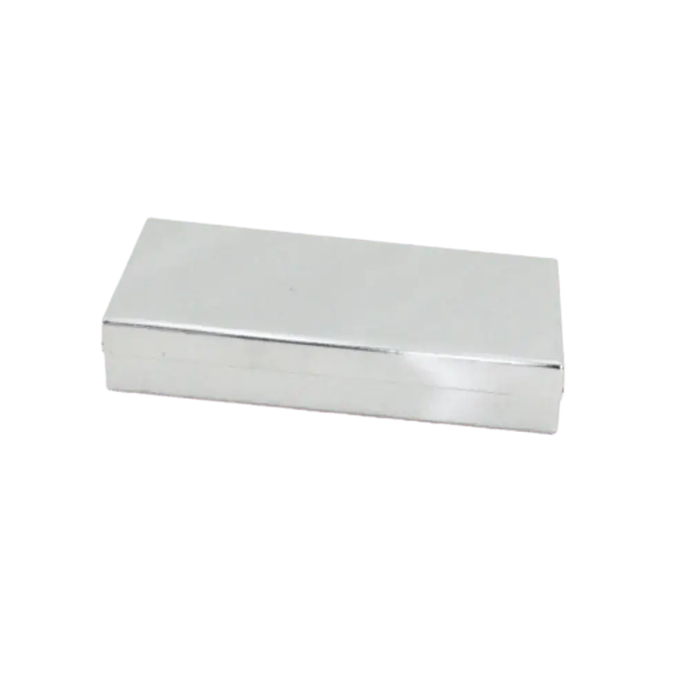 Estojo Em Aço Inox - Liso - 30 X 16 X 8 Cm - Açonox