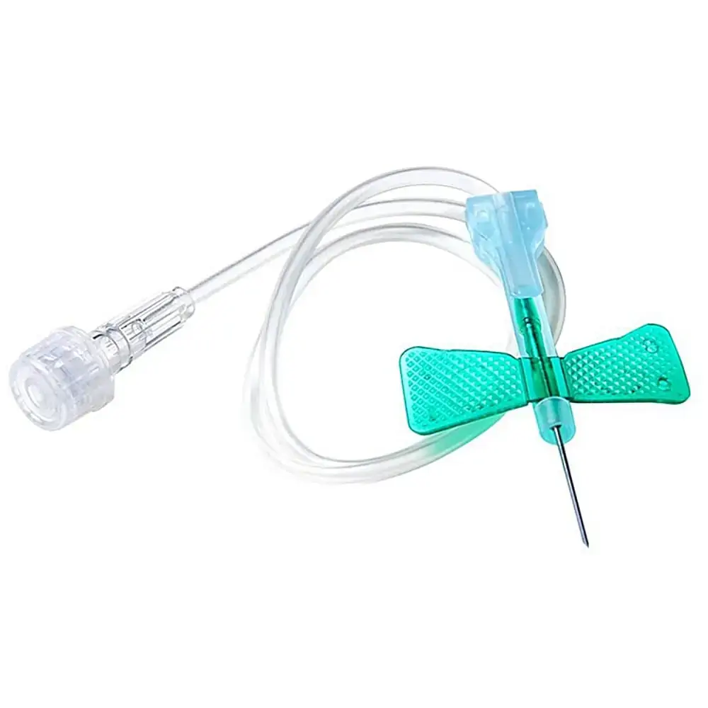Scalp Com Dispositivo De Segurança - 21G - Luer Lock - Labor Import