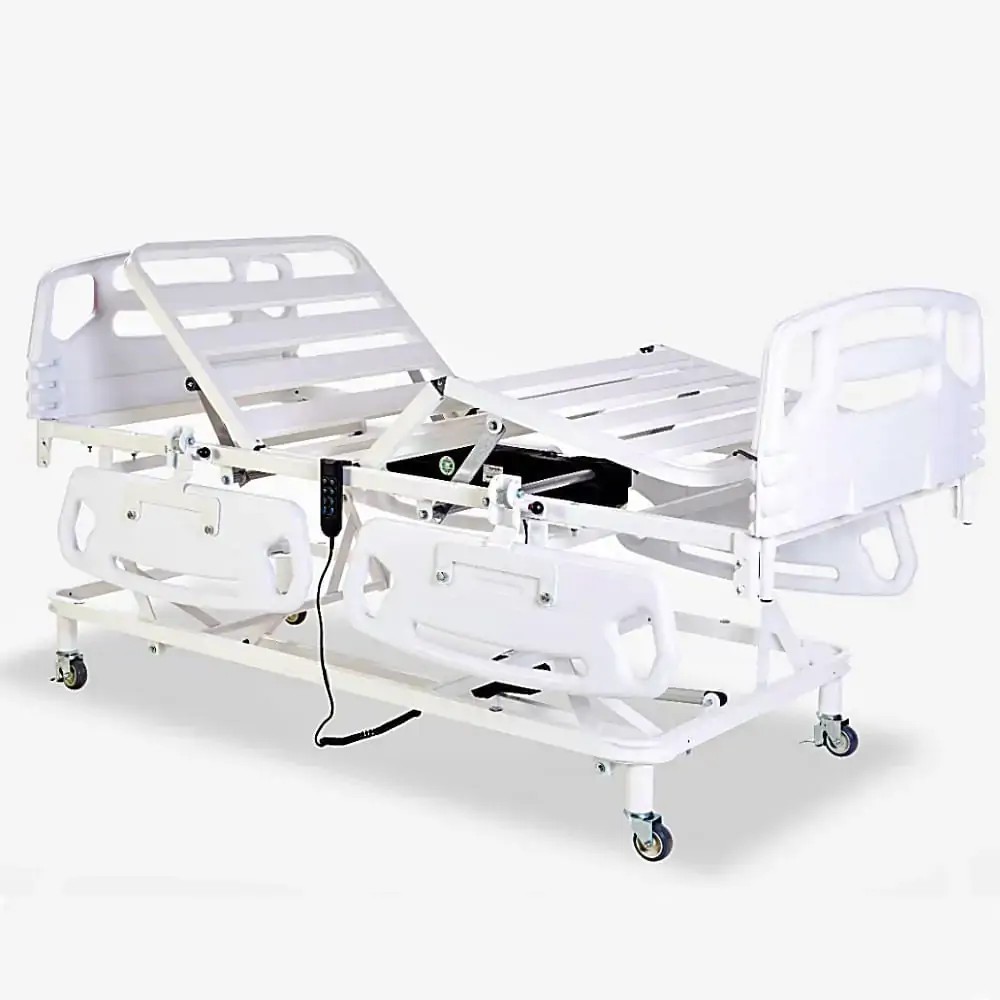 Cama Fawler Motorizada Pilati Com Elevação e Grades Injetadas