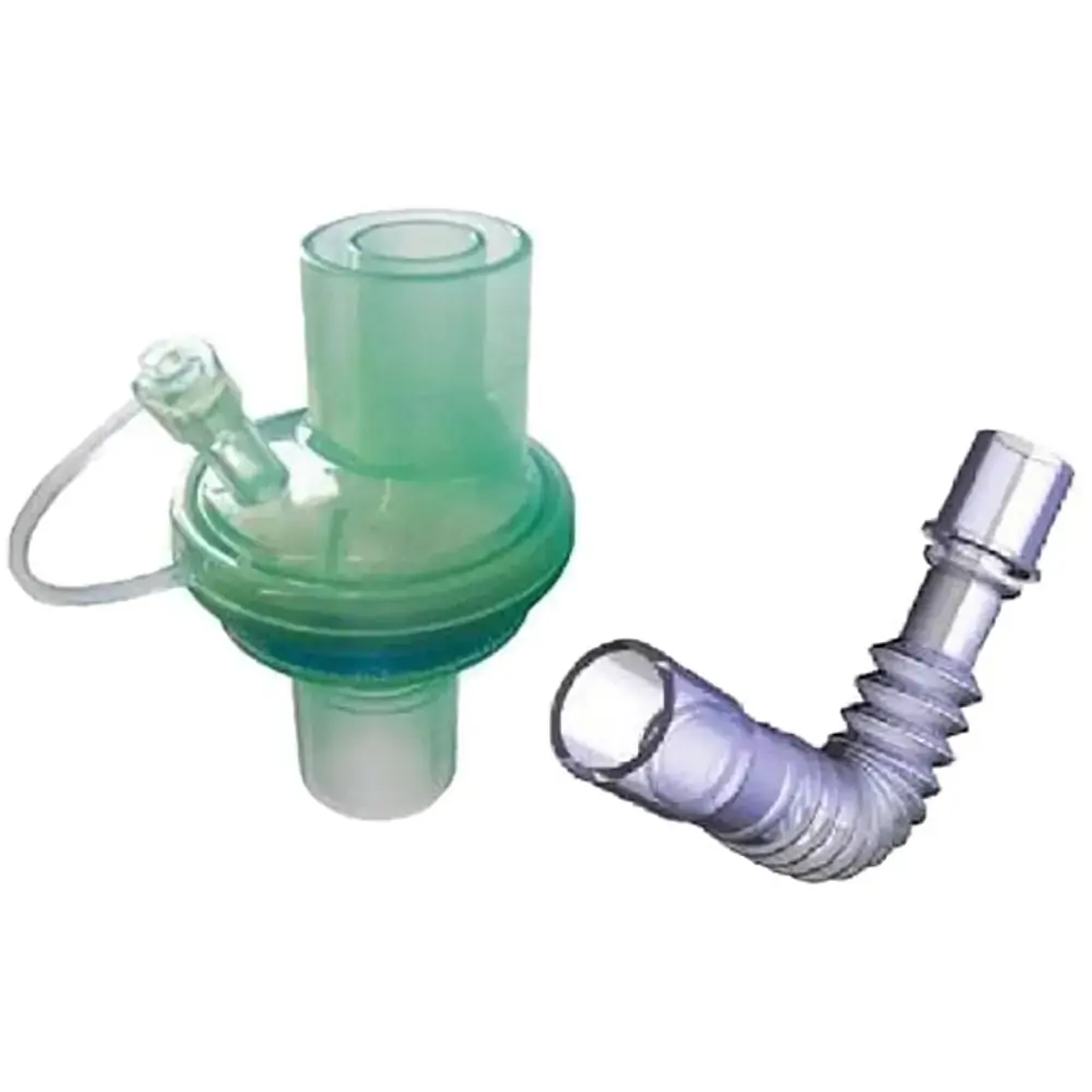 Filtro Hmef Pediátrico - Trocador De Calor E Umidade - Eletrostático - Conexão Reta - Estéril Com Tr