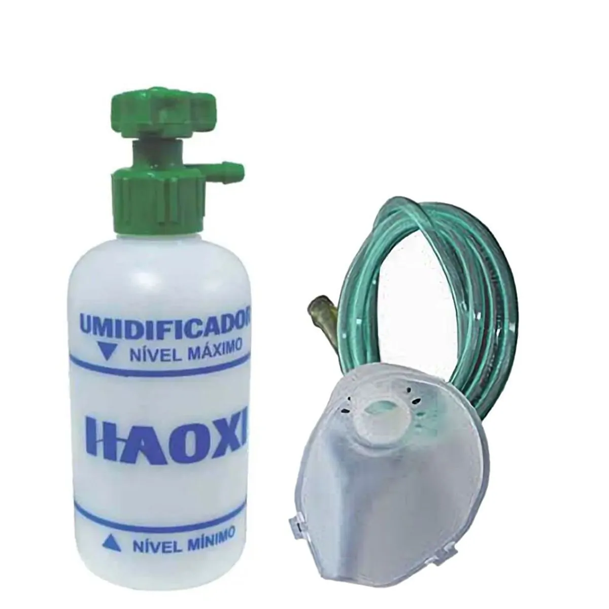 Umidificador P/O2 Haoxi 250Ml C/Extensão E Máscara Adulto