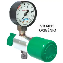 Válvula Reguladora De Pressão Para Rede De Posto De Oxigênio - Haoxi Vr6015