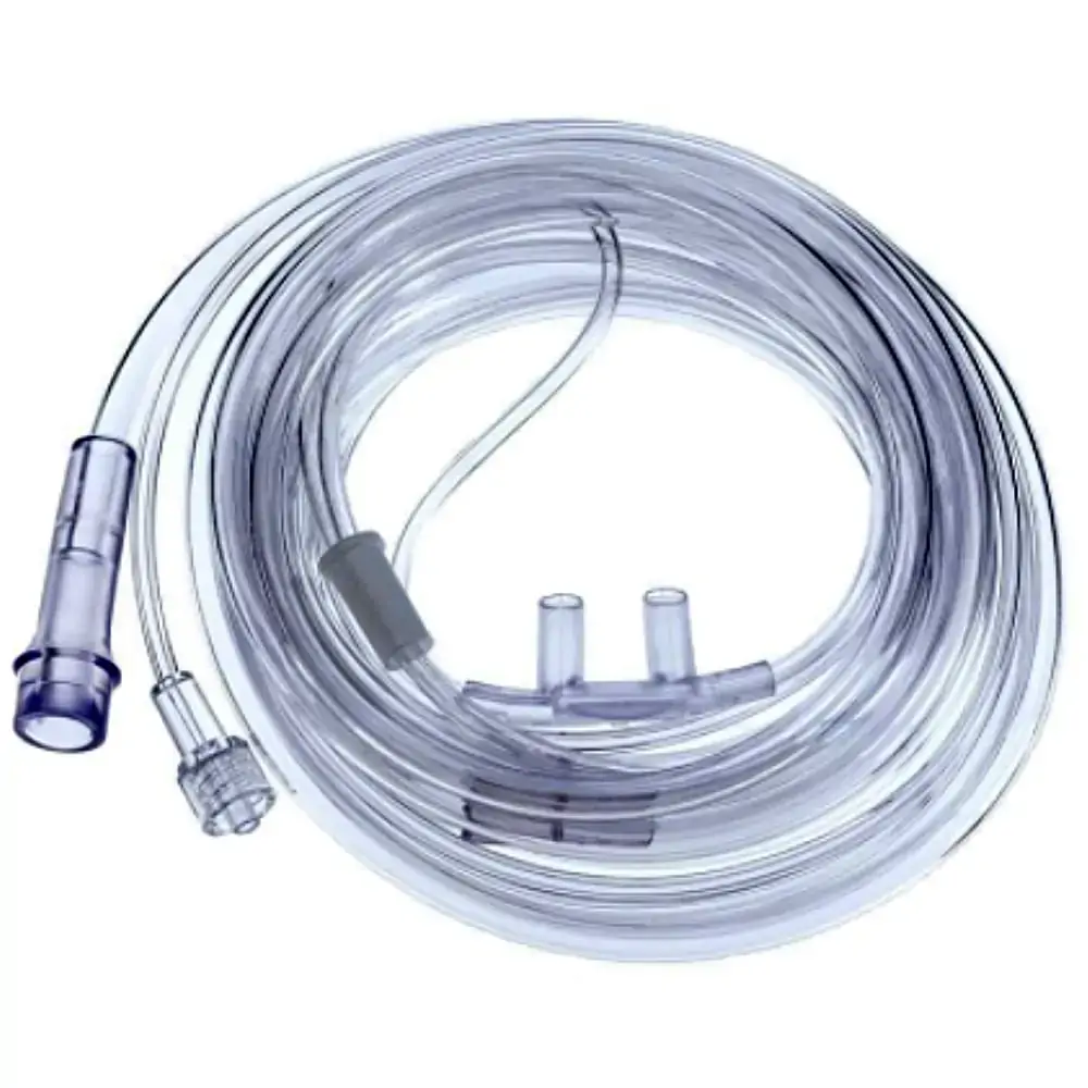 Cânula Nasal Em Silicone Hudson - Catéter para Oxigênio tipo Óculos - Adulto