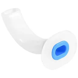 Cânula de Guedel Haoxi - Nr 00 - 50 mm - Azul