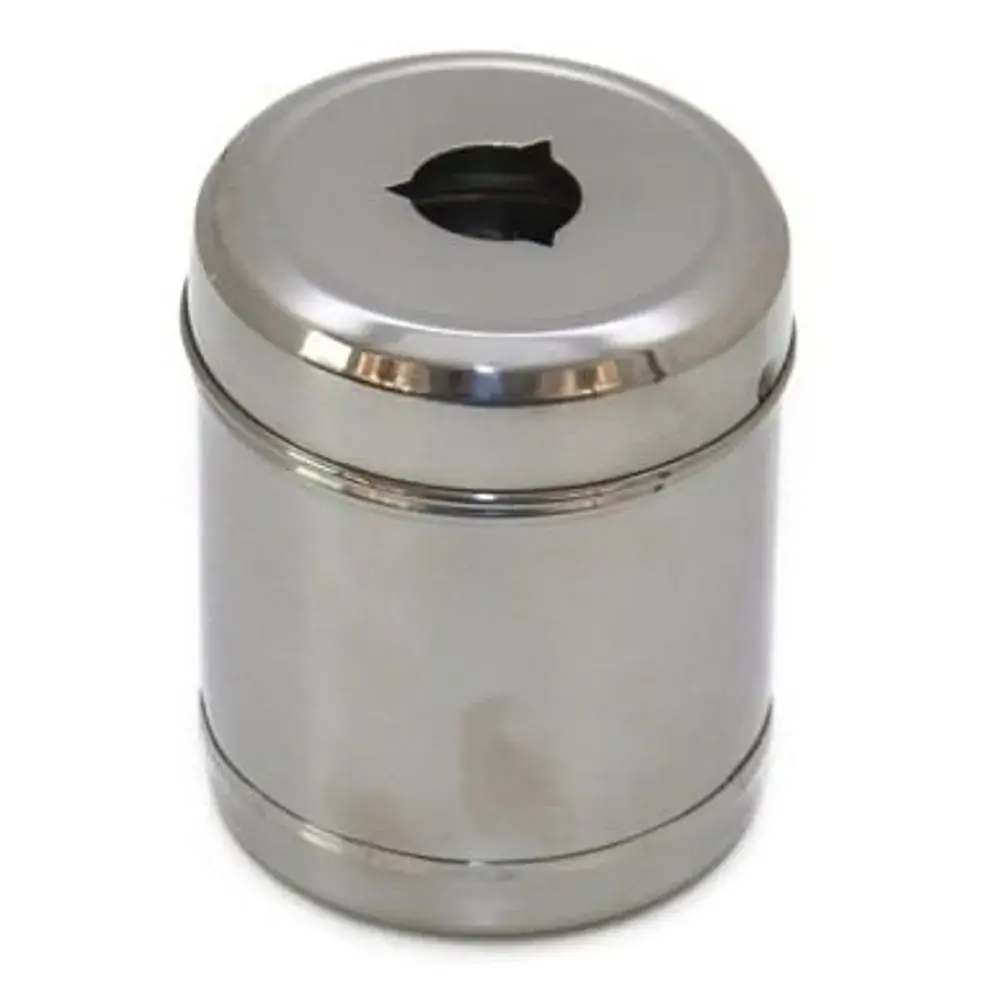 Porta Algodão Servido - Inox