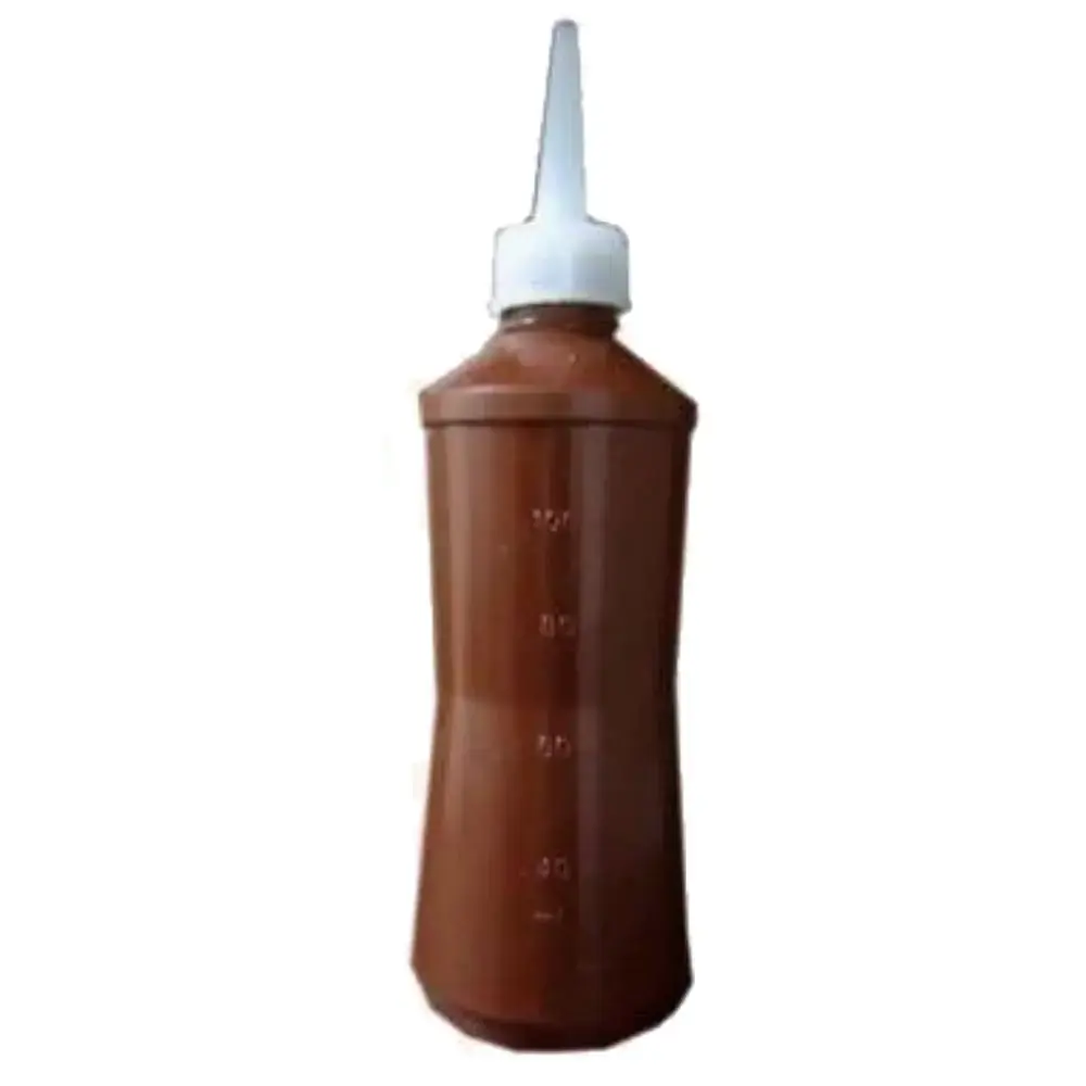Almotolia Plástica - Ambar - Bico Reto - 120 ml