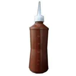 Almotolia Plástica - Ambar - Bico Reto - 120 ml