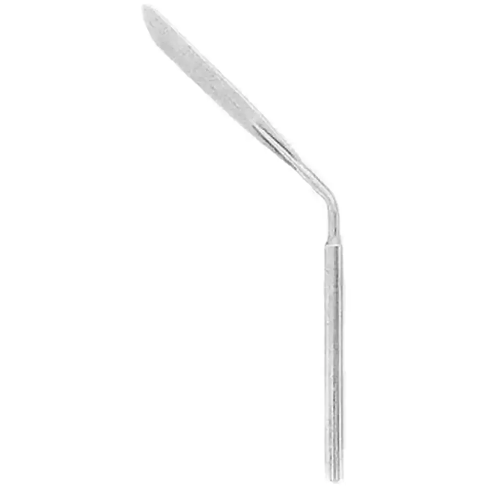 Eletrodo para Bisturi Eletrônico EMAI - Tipo Faca Curva 67mm - Eletrodo Bisturi Emai Tipo Faca Curva