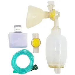 Reanimador Manual Com Reservatorio Oxigel - Silicone - Infantil