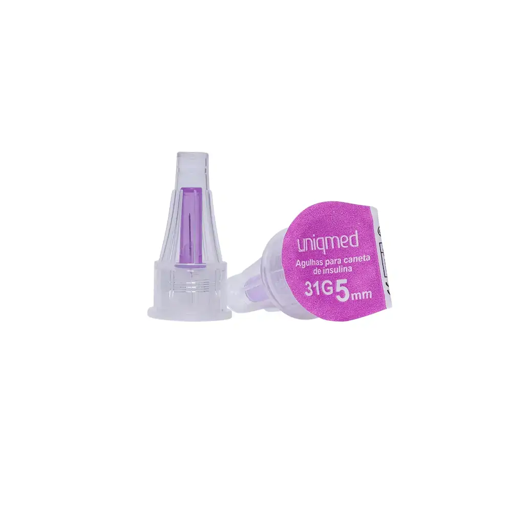 Agulha Para Caneta De Insulina Uniqmed 5 Mm 31G - UNIDADE