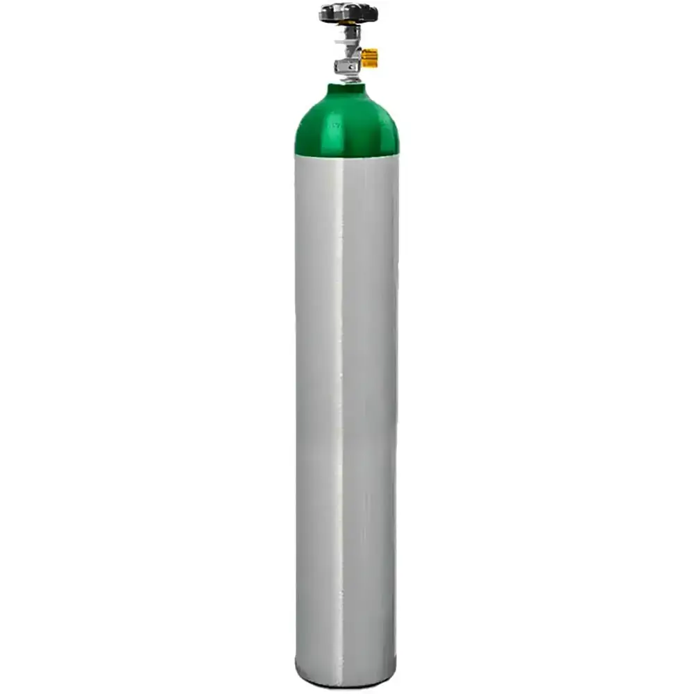 Cilindro Para Oxigênio Medicinal Gaswide 4,6 Litros - Modelo Me24 - Alumínio