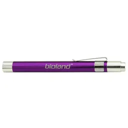 Lanterna Clínica De Bolso Bioland - Led - Roxa