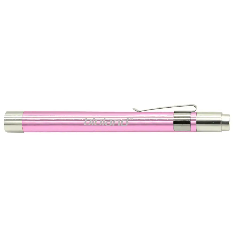 Lanterna Clínica De Bolso Bioland - Led - Rosa