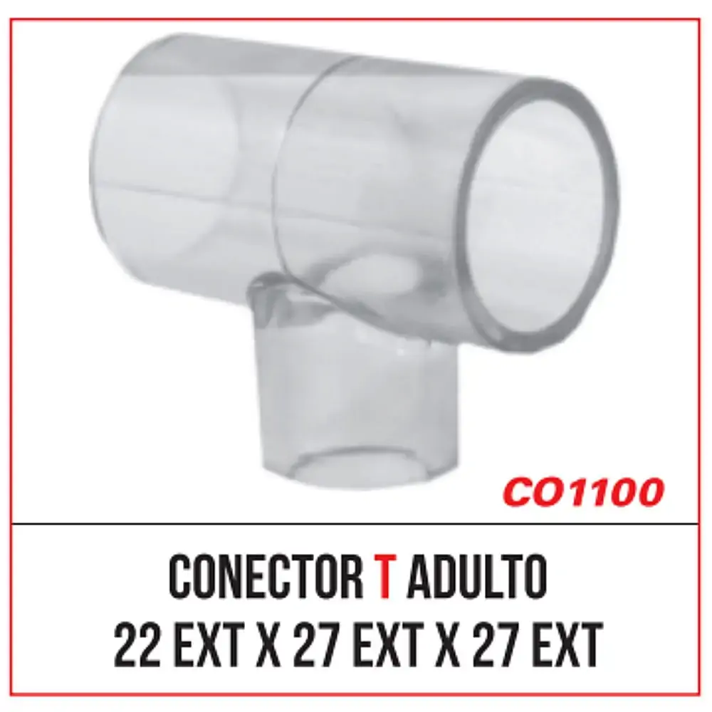 Conector T Haoxi - Adulto - Conector Em T Haoxi